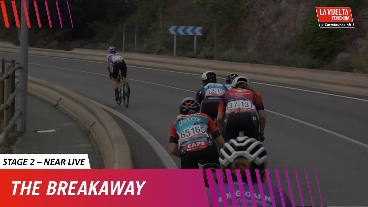 The peloton on its way - Stage 2 - The breakaway