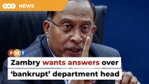 Zambry demands full report from uni over ‘bankrupt’ department head