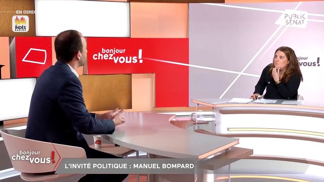 Votre question est malhonnête ou ignoble ? : Clash entre Manuel Bompard et Oriane Mancini sur Public Sénat