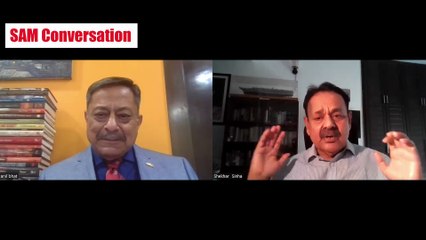 Download Video: Vice Admiral Shekhar Sinha (retd.) former FOC-in-C, Western Naval Command speaks with Col Anil Bhat (retd.) on the Indian Navy’s Indian Ocean challenges and outreach | SAM Conversation