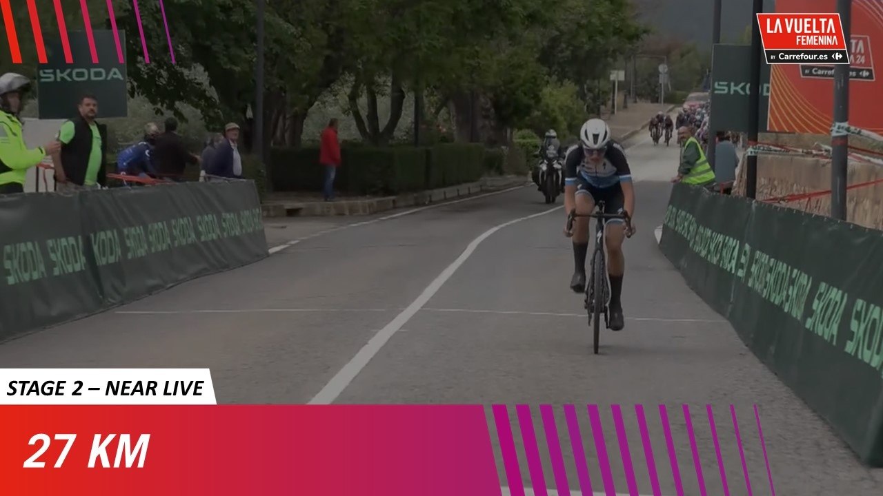 27 km | Alfara de la Baronia - Stage 2 - La Vuelta Femenina 24 by Carrefour.es