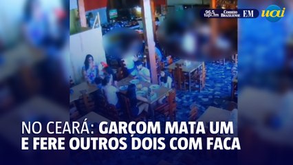 Garçom mata vereador e fere outras pessoas