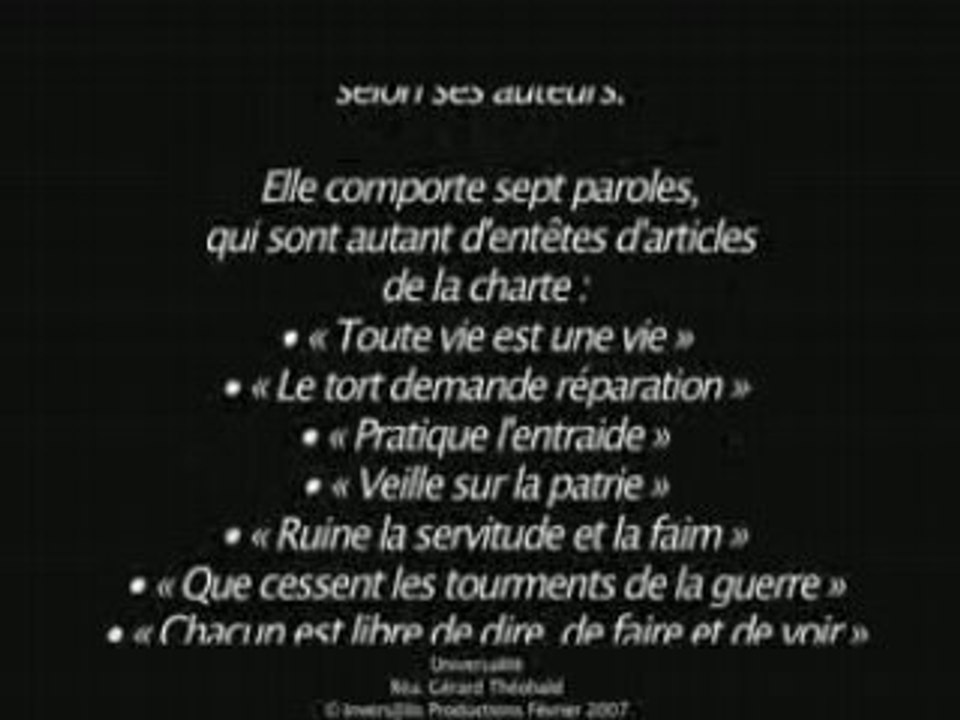 La  Charte du Mandigue