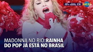 Madonna desembarca no Rio para show histórico em Copacabana
