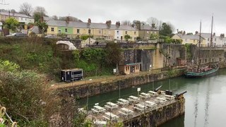 Lady Daphne in Charlestown Harbour, Cornwall. Video by Andrew Townsend, Voice Newspapers