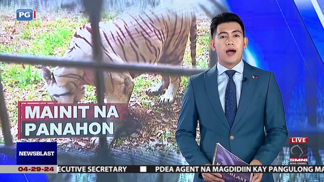 Manila LGU, doble-alaga sa mga hayop dahil sa tindi ng init ng panahon