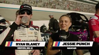 ‘Worn out’ Ryan Blaney recaps ‘blue-collar’ day at Dover
