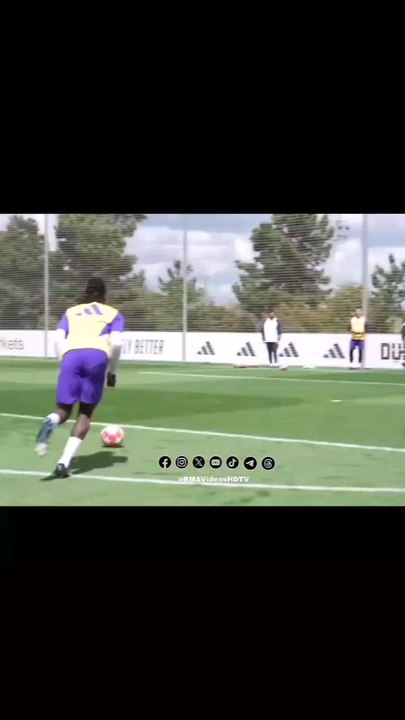 Camavinga & Tchouameni From The Training