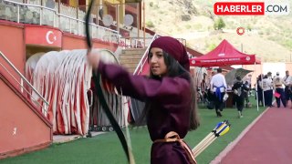 Geleneksel Türk Okçuluğu Sporcuları Gümüşhane'de Yarıştı