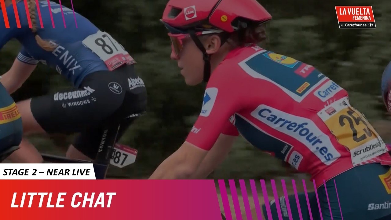 Near Live - Stage 2 - Little chat between riders