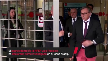 Rubiales tras declarar: "Jamás ha habido ningún dinero que se reciba de manera irregular"
