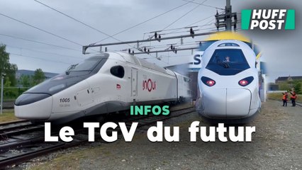 La SNCF présente le TGV M, son « train du futur », dont les rames seront presque toutes blanches