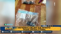 Madre de recluso escondió medio kilo de droga en sus genitales e intentó ingresarla a penal de Tumbes