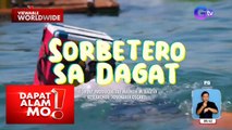 Sorbetero, nagbebenta ng ice cream sa gitna ng … dagat?! | Dapat Alam Mo!