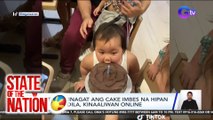 Batang kinagat ang cake imbes na hipang ang kandila, kinaaliwan online | SONA