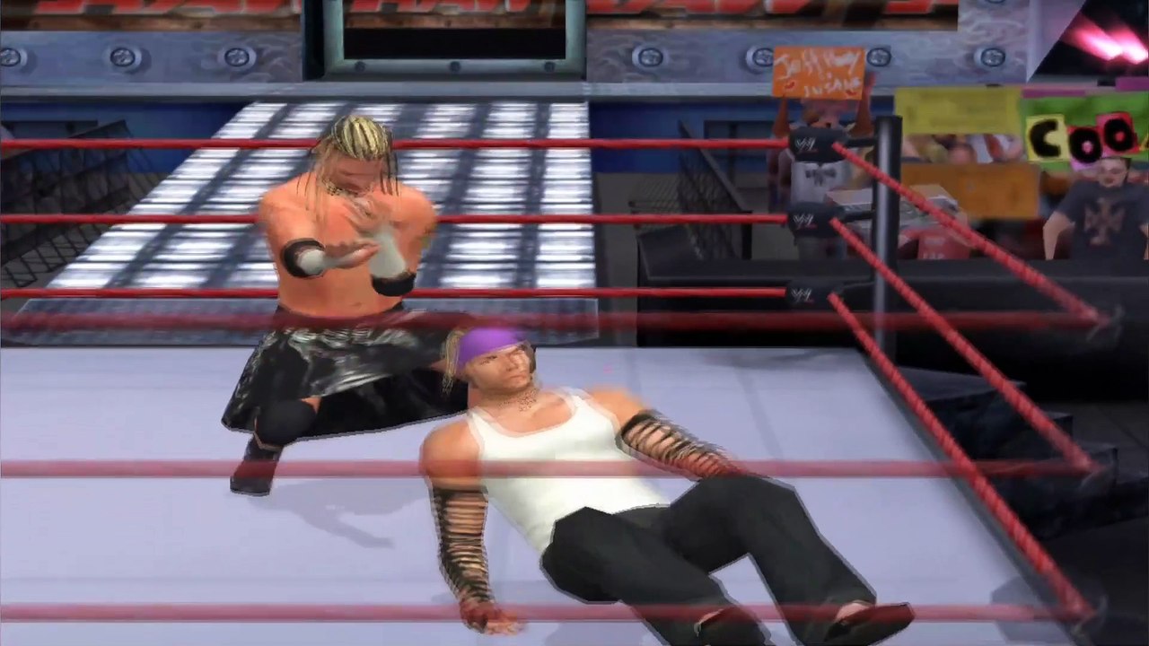 WWE Jeff Hardy vs Raven Raw 17 June 2002 | SmackDown shut your mouth PCSX2