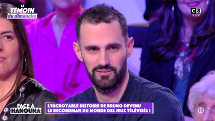 Bruno Hourcade, plus grand gagnant d'un jeu télé en France dans Face À Hanouna !