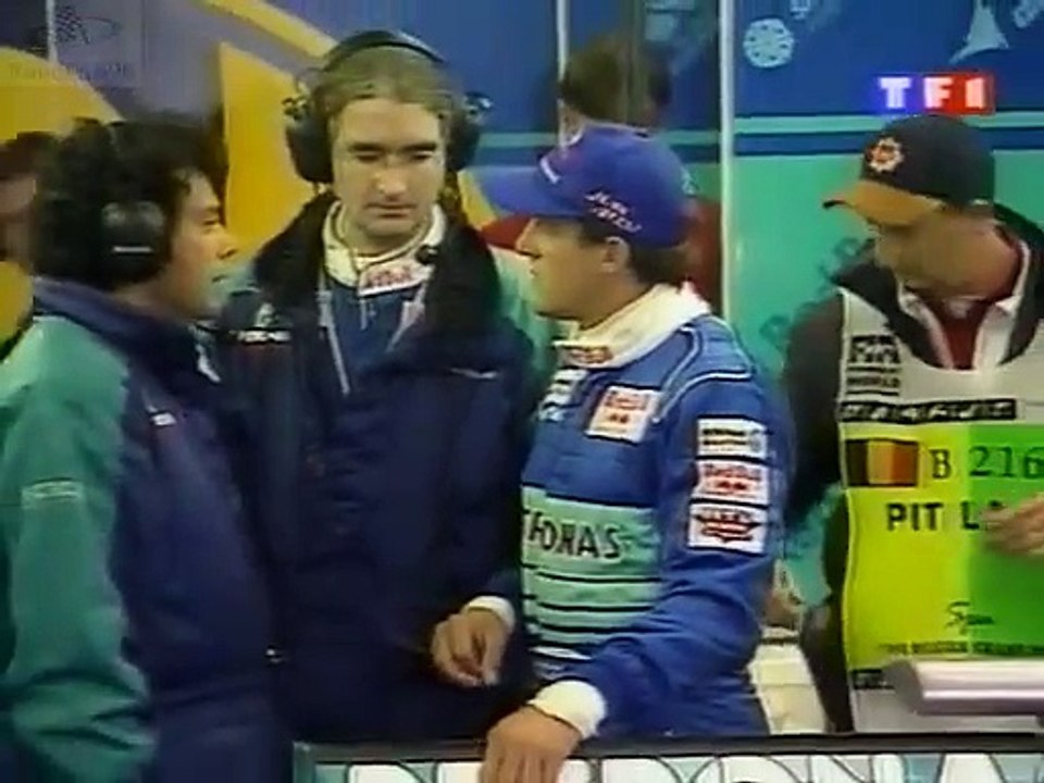 F1 GP Belgique 1998 (TF1) Le + Grand Carambolage de tous les Temps en Formule 1 au 1er Tour + Une Sacrée Course de Mr David COULTHARD (F1 à la Une)