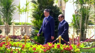 نشاط السيد الرئيس عبد الفتاح السيسي خلال استقبال رئيس مجلس رئاسة البوسنة والهرسك