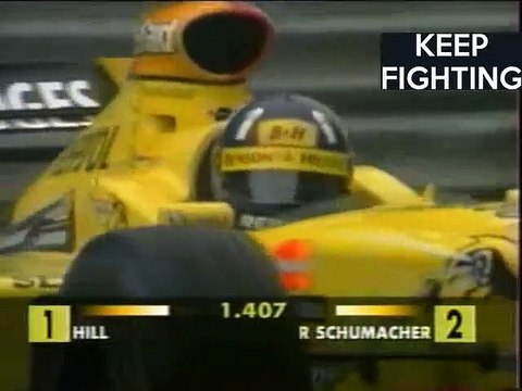 F1 GP Belgique 1998 (TF1) Le + Grand Carambolage de tous les Temps en Formule 1 au 1er Tour + Une Sacrée Course de Mr David COULTHARD (Partie 09)
