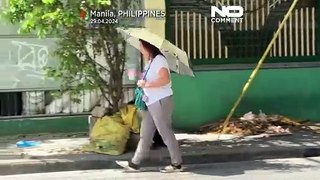WATCH: Heatwave prompts Philippines to order millions to stay home from school