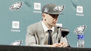 Cooper DeJean talks about Eagles fans and connecting to city