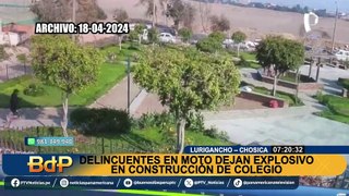 Segundo atentado en Lurigancho-Chosica: detonan explosivo en construcción de colegio