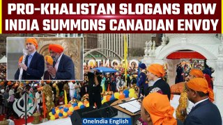 India summons Canadian envoy over pro-Khalistan slogans at event addressed by Trudeau| Oneindia