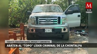 Cae el 'Topo' líder criminal de la Chontalpa, Tabasco