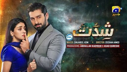 Shiddat Episode 25 [Eng_Sub] Muneeb Butt Anmol Baloch Digitally Presented by PEL_29th_Apr_2024(360p)