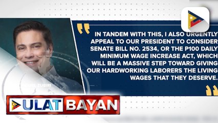 Kautusan ni PBBM na repasuhin ang minimum wage ng mga manggagawa, umani ng suporta sa Senado