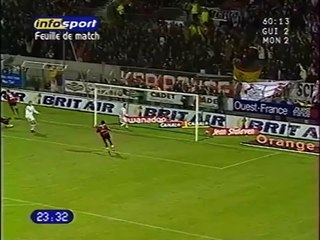 2003-04 - J28 - 2 J. Leroy  - GUINGAMP - MONTPELLIER  4-3