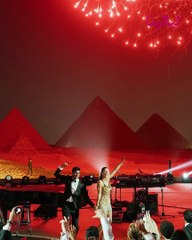 زفاف أسطوري بمنطقة الأهرامات بحضور المغني روبين ثيك