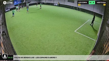 Faute de Sergio Luis - LES COPAINS D'ABORD 1