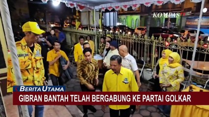 Begini Kata Gibran Bantah Gabung Partai Golkar