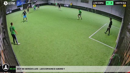 But de Sergio Luis - LES COPAINS D'ABORD 1