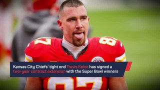 Breaking News - Travis Kelce signs new Chiefs deal