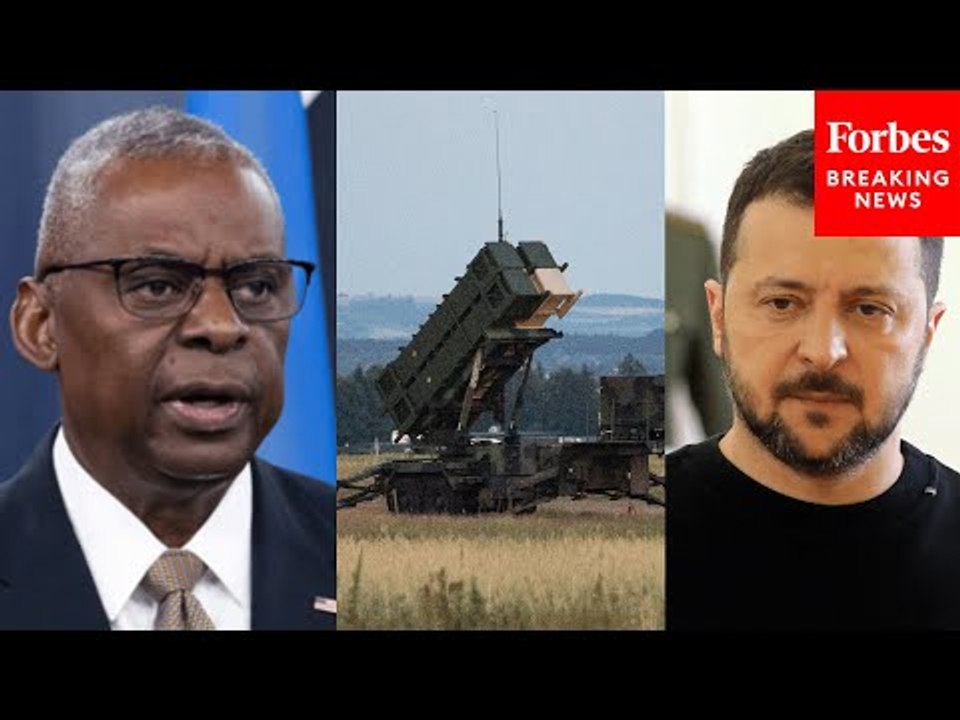 Sec. Austin Reacts To President Zelensky's Calls For US To Give Patriot Missile Systems To Ukraine