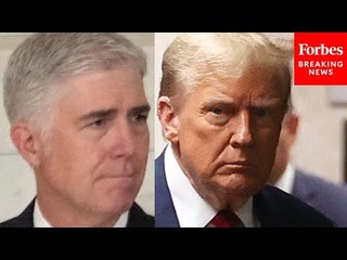 'What Role Do Motives Play There?': Gorsuch Questions Jack Smith's Attorney In Trump Immunity Case