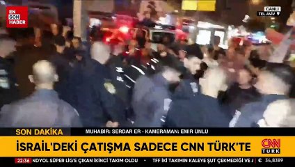 İsrail'de protestoları aktaran Türk muhabire polis müdahalesi
