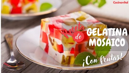 Cómo hacer una gelatina mosaico en 6 sencillos pasos