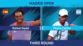Rafael Nadal's Madrid farewell continues