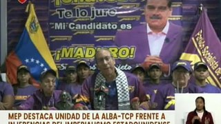 Caracas | Partido MEP apoya el acuerdo firmado en el ALBA-TCP ante las injerencias de EE.UU.