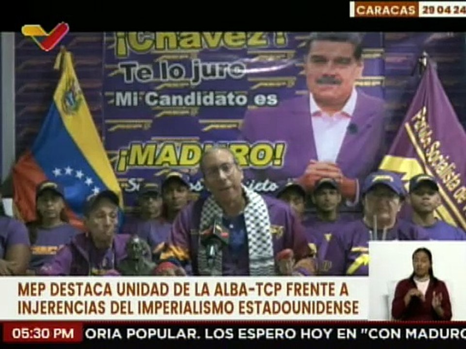 Caracas | Partido MEP apoya el acuerdo firmado en el ALBA-TCP ante las injerencias de EE.UU.