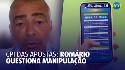 Romário questiona suspeitas de manipulação nos jogos do Brasileirão ⚽