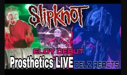 Slipknot Performs Prosthetics First Time Live With New Drummer Eloy Casagrande (Reaction) #slipknot