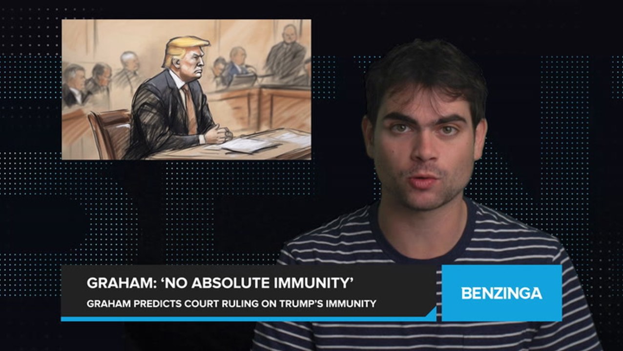 Senator Lindsey Graham Foresees Supreme Court Ruling on Presidential Immunity for Trump. 'No Absolute Immunity in the Constitution'