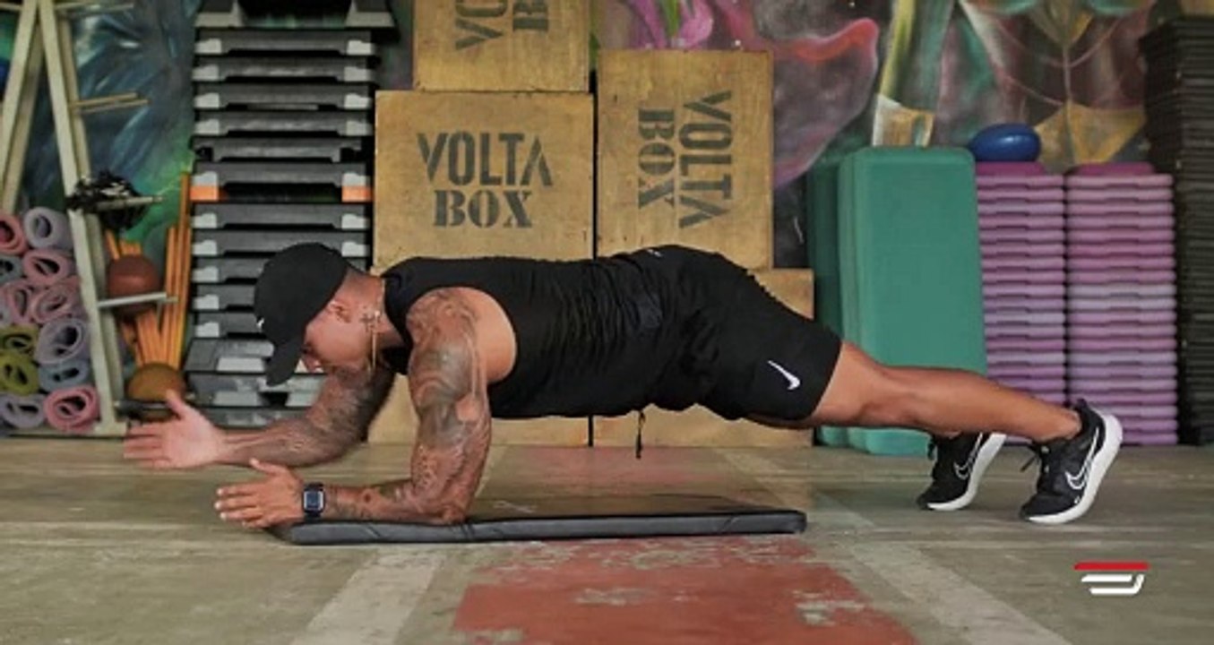 Variacion plancha abdominal