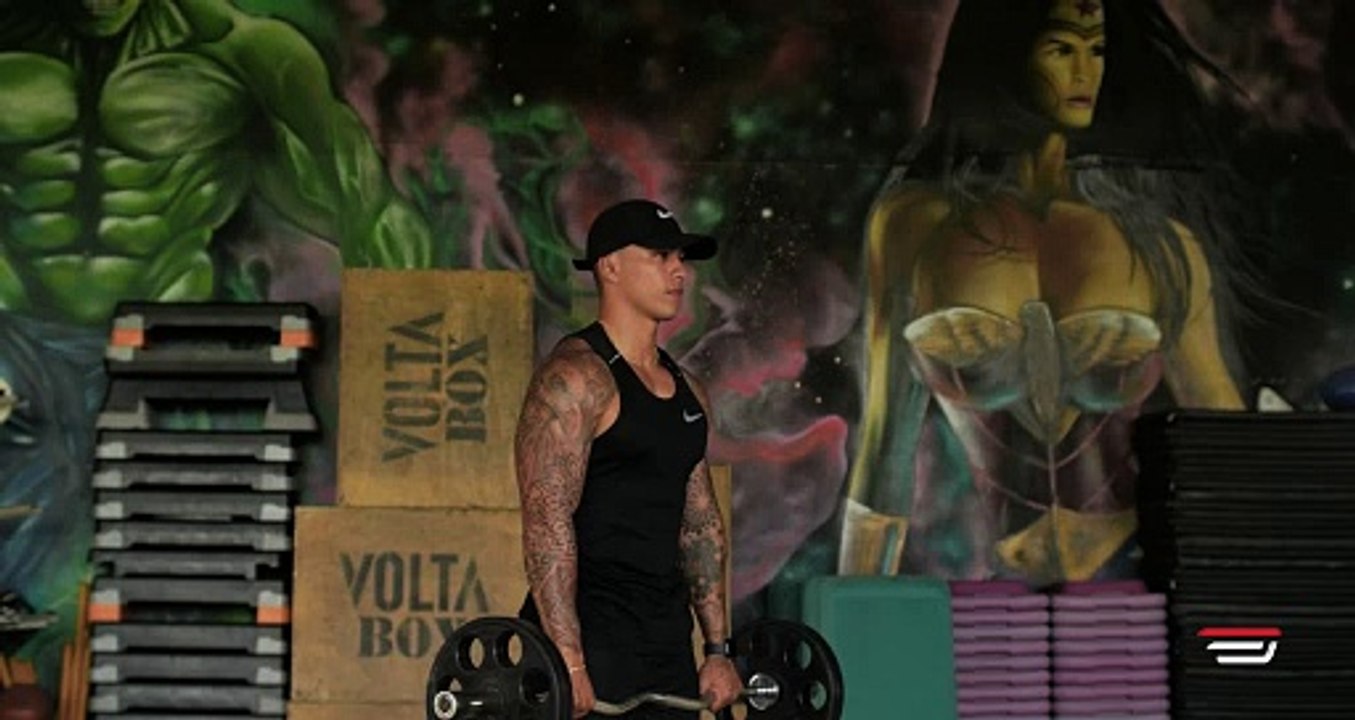 Variacion push press hombro