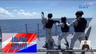 3 Chinese warships, namataan habang ineensayo ang heavy machine guns sa Balikatan Exercises | UB